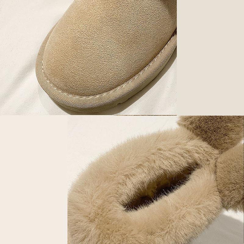 Rabbit Ears Snow Boots Women Winter Plus Velvet Thick Wild Korean Version of Short Tube Cotton Shoes Warm Shoes Women