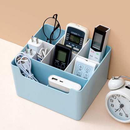 Office Table Put Data Cable Earphone Finishing Box Living Room Living Room Coffee Table TV Remote Control Storage Box Multi-function