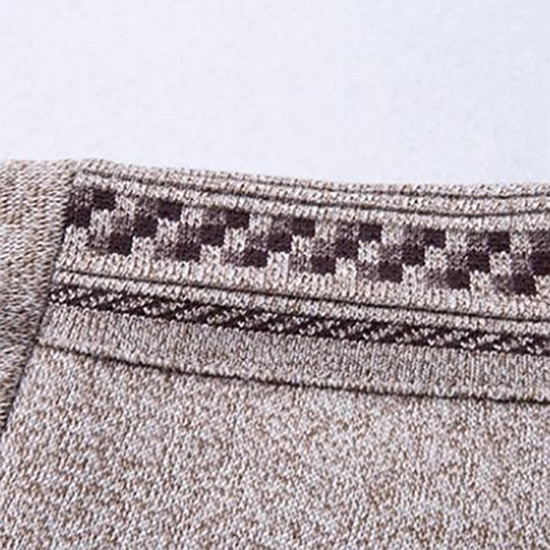 Autumn and Winter Men's Sweater Long-sleeved Warm All-match Stand-up Collar Loose Sweatshirts