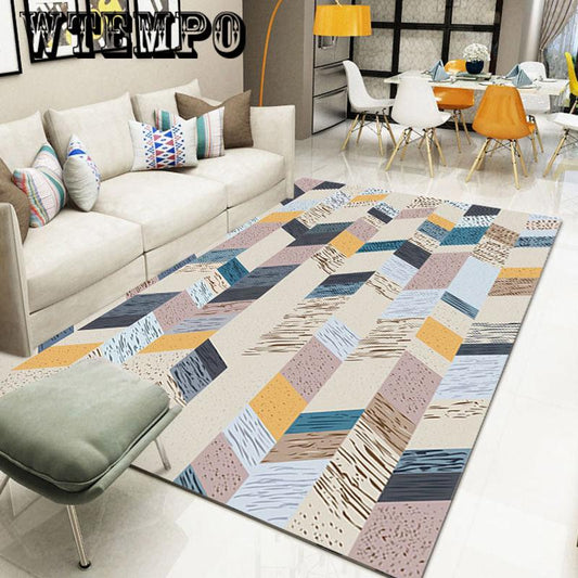Coffee table carpet floor mat bedroom carpet bathroom non-slip floor mat blanket living room carpet