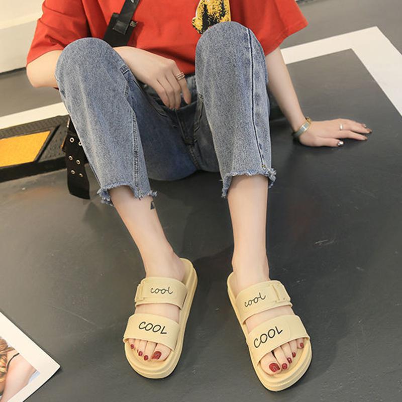 Slippers Women's Summer Home Indoor Home Non-slip Outer Wear Sandals and Slippers Korean Cute Soft Bottom