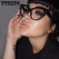 Luxury Cat Eye Sunglasses Women Brand Designer Retro Vintage Sun Glasses Women Female Ladies Sunglas
