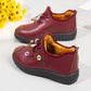 Women's Cotton boots Autumn and Winter Cloth Shoes Plus Velvet Thick Non-slip Cotton Shoes Mother Shoes