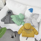 Girls' Down Jacket Short Plaid Children's Clothing Winter Jacket with Velvet Padded Warm Jacket