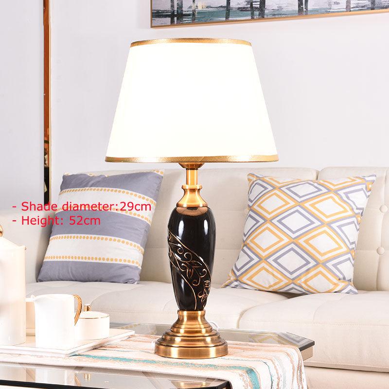 Modern Table Lamp Bedroom Bedside Creative Desk Lamp Light Simple Home Warm Retro Table Light