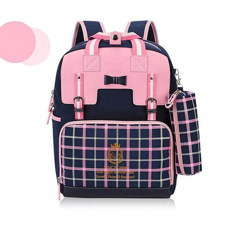 Cartoon Cute Student Backpack School Bag Backpack Canvas Small Backpack Children Travel Bag Girls Backpack