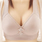 Japanese and Korean Characteristics Large Size Thin Section Comfortable Breast Adjustment Underwear Breathable No Steel Ring Comfortable Ladies Bra
