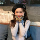 Slim Long-sleeved Turtleneck Sweater Women's Pullover Knitted Bottoming Striped Sweater