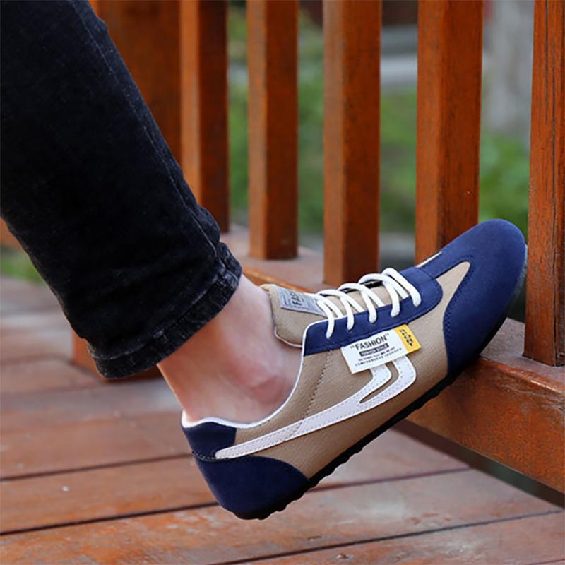 Breathable Old Beijing Cloth Shoes Men's Low-top Canvas Shoes Summer Casual Shoes