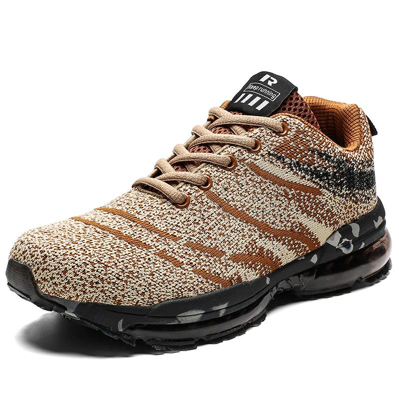 Summer Men Shoes Breathable Running Sneakers Athletic Trainers Anti-skid Jogging Sneakers Zapatillas