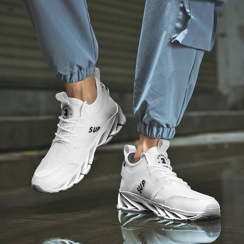 Men's large 36-47 men's and women's jogging shoes outdoor breathable jogging sports blade shoes men