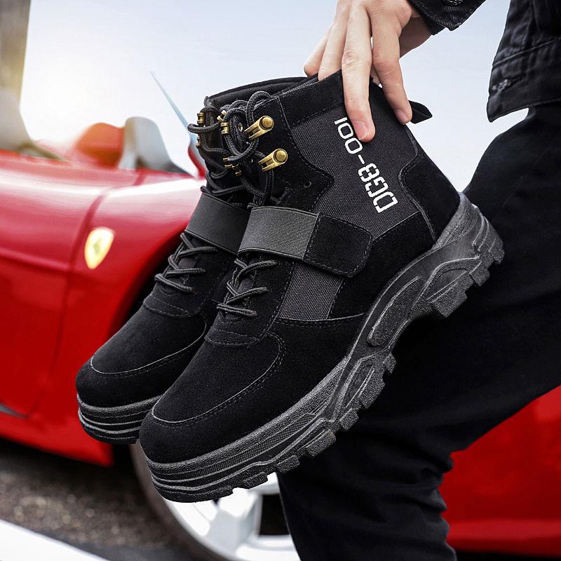 Mens Autumn Winter Boots Men's Martin Boots Retro Chelsea Boots Ankle Boots Men's Tooling Shoes