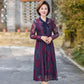 Spring Summer New Lace Dress Mid-length Over-the-knee Skirt Casual All-match Waist Waist Slim Long-sleeved Skirt