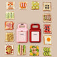600W Breakfast Making Machine Sandwich Maker Bread Maker Barbecue Maker Kitchen Supplies with 5 Sets of Bakeware