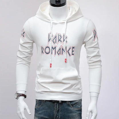 Men's Autumn Jacket Hoodie Trend Korean Slim Long Sleeve Outerwear Autumn Hooded Coats Men