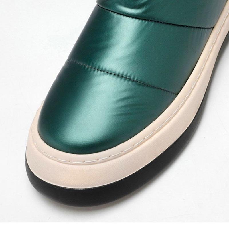 Cotton Shoes Men's Winter Down Cloth Bread Shoes Cold and Warm High-top Snow Boots Trend All-match