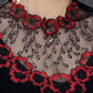 Spring and Autumn Lace Round Neck Bottoming Shirt Women's Long Sleeve Low Neck Top