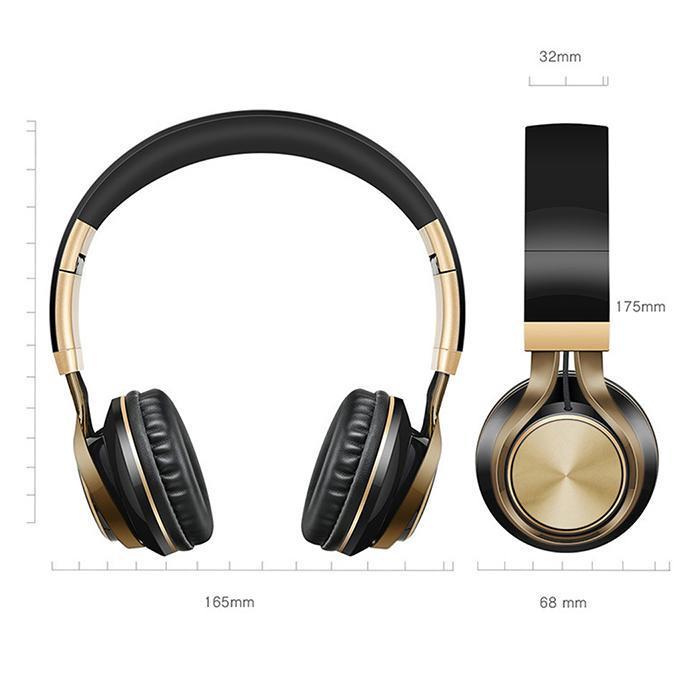 Wireless Headphones Bluetooth 4.1 Headset Stereo Noise Canceling 1000mAh Sports earphones with Mic