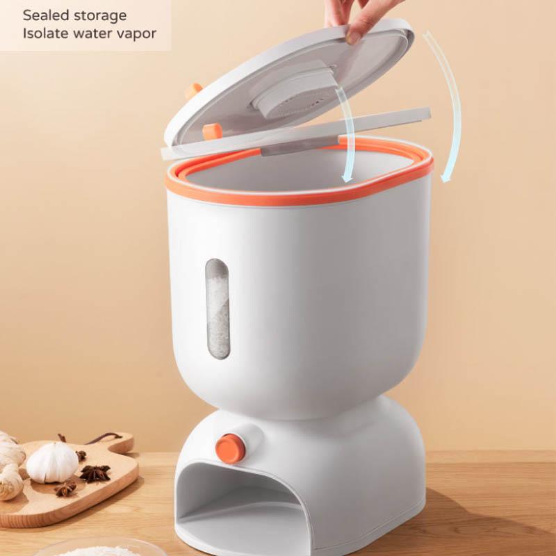 Household Insects Sealed Moisture-proof Multi-function Rice Cylinder Food Grade Storage Rice Can Kitchen Thickened Storage Bucket