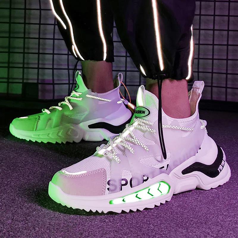 Spring Korean Trendy Men's Shoes All-match Sports High-top Sneakers Casual Canvas Breathable Tide Shoes