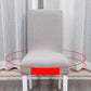 Solid Color Spandex Chair Covers Stretch Dining Room Seat Cover Elastic Chair Protective Case for Restaurant Wedding Banquet