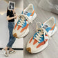 Xiaoman Waist Forrest Gump Shoes Female Korean Version of Thick-soled Mesh Breathable Old Shoes Student Casual Sports Shoes
