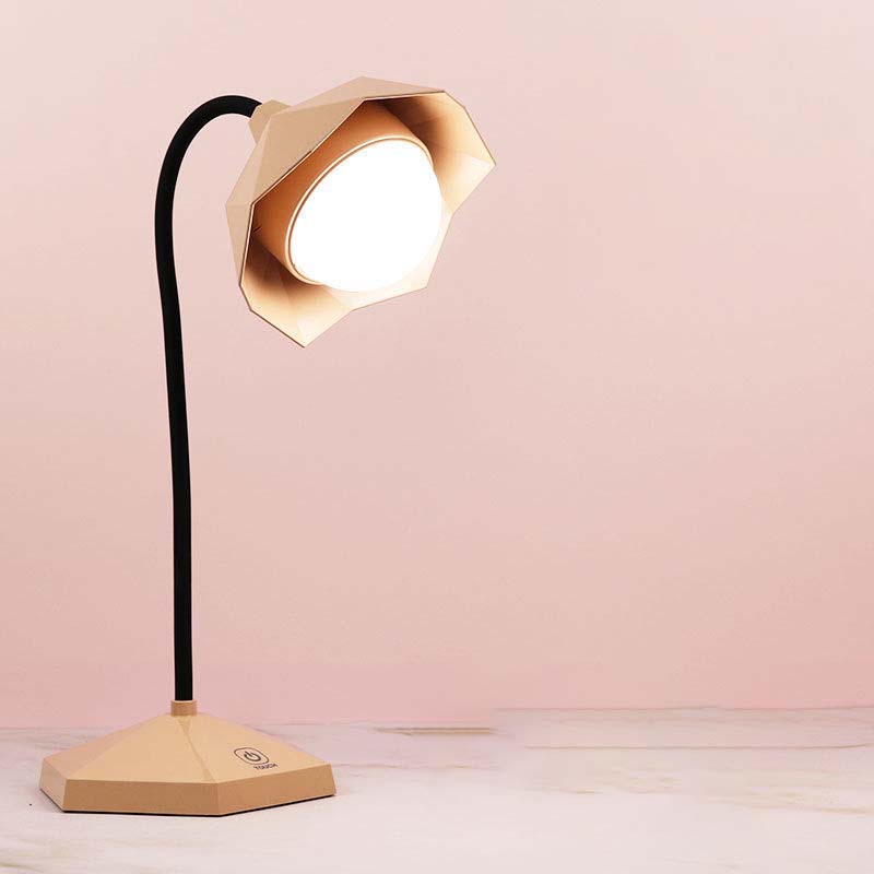 Three-color Adjustable Led Eye Protection Desk Lamp Desk Study USB Rechargeable Student Bedroom Reading Bedside Night Light