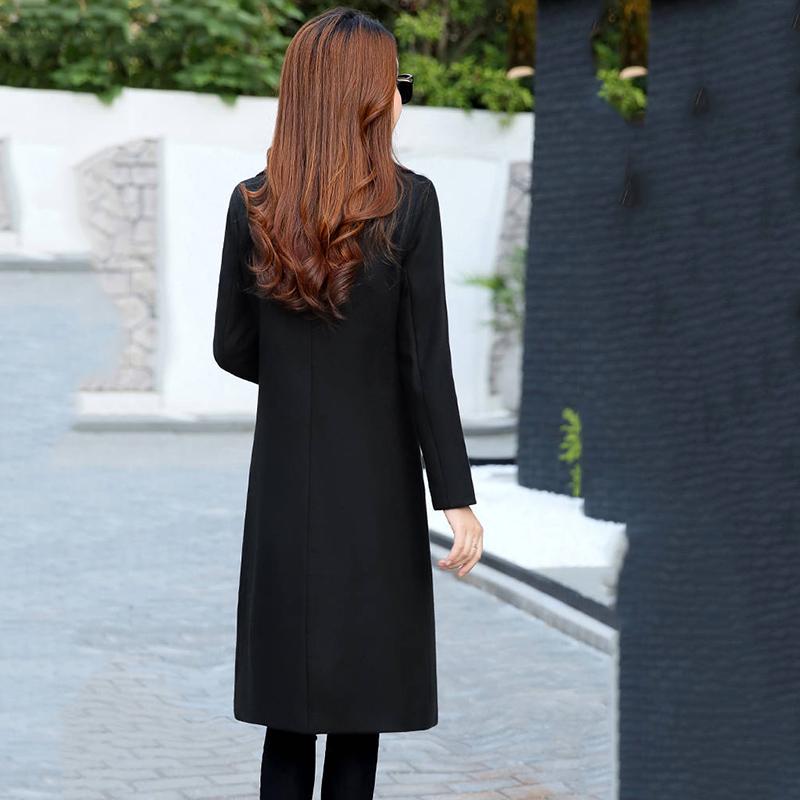 Wool Coat Winter Coat Women Jacket Casual Warm Overcoat Outwear Female Woolen Coat Women Clothing