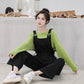 WTEMPO 1 Pcs Woman Summer  Woman Jumpsuit Jeans Long Romper Pants Pockets Sleeveless Adjusted Overalls Jeans Trousers