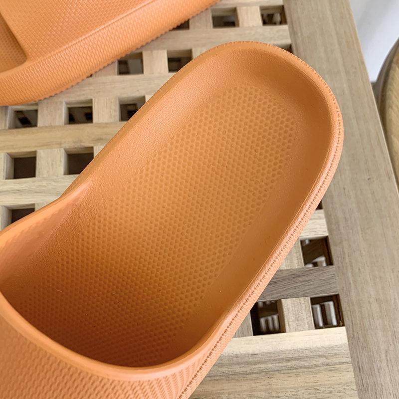 Women Thick Platform Slippers Summer Beach Eva Soft Sole Slide Sandals Leisure Men Ladies Indoor Bathroom Anti-slip Shoes