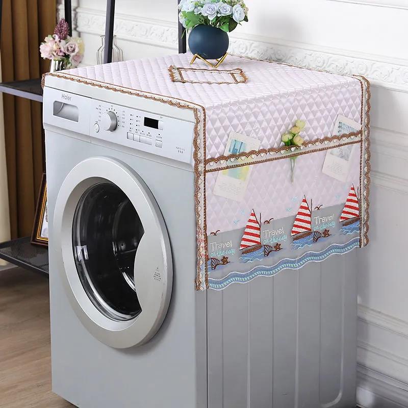 Refrigerator Dust-proof Cloth Cover Cloth Refrigerator Cover Household Storage Bag Waterproof and Oil-proof