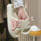 Cute Slippers Men Summer Cartoon Rabbit Home Couple Slippers Bathroom Non-slip Home Sandals Women Summer Outdoor Wear