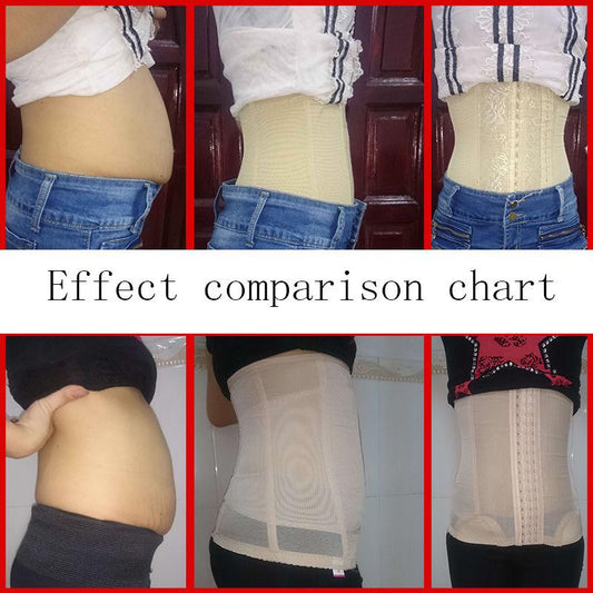 Abdomen Belt Waist Bandage Waist Binding Slimming Clothing Fat Burning Plastic Waist Abdomen Body