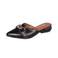 Plus Size 35-41 Women Shiny Slippers Outdoor High Heels Bohemian Beach Wear-resistant Non-slip Office Lady Plat Sandals
