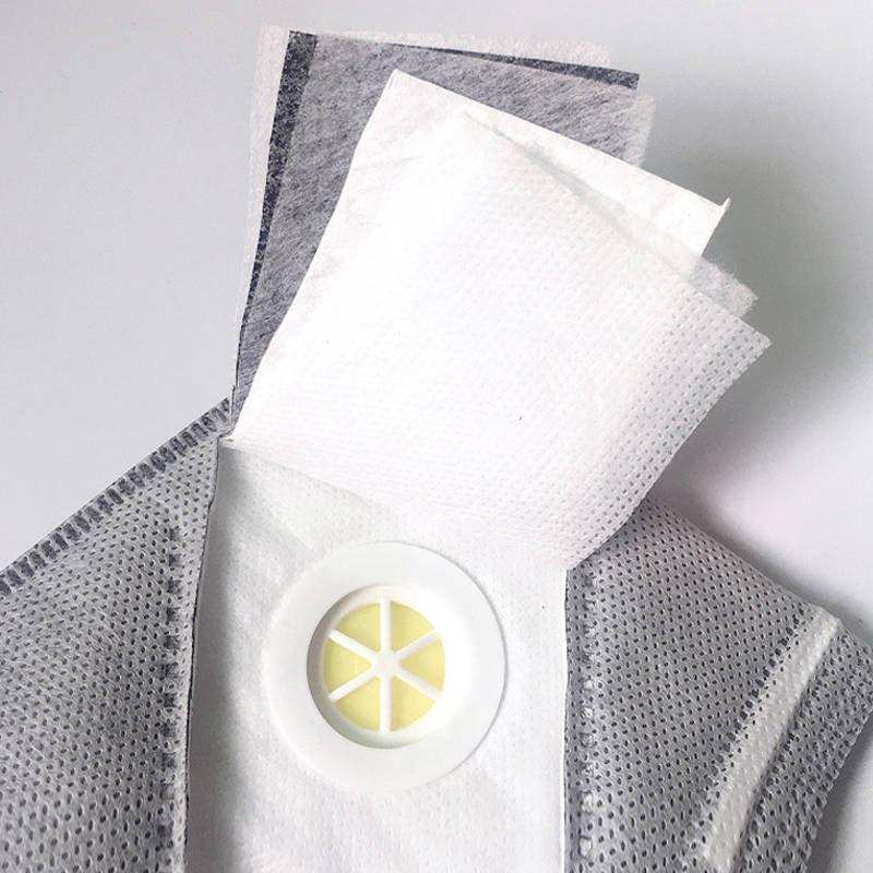 10/30/50PCS KN95 Mask PM2.5 face Mask 6-layers filter ffp2 Masks N95 respirator Mask With valve