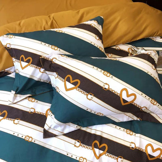 48×74cm Pillowcase Lattice Brushed Thickened Pillowcase Double Bed Upper Pillow Cover