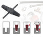 4' 6' water pipes Practical Pipe Broken Bolt Drill Bits Remover Double Head Screw Extractor