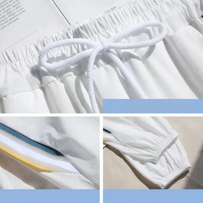 WTEMPO Casual  Active Pants Women Elastic Waist Joggers Sport Long Sweatpants Loose Casual Baggy Trousers