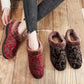 Cotton Shoes Women's Winter Beijing Old Cloth Shoes Grandma Embroidered Slip-on Cotton Slippers