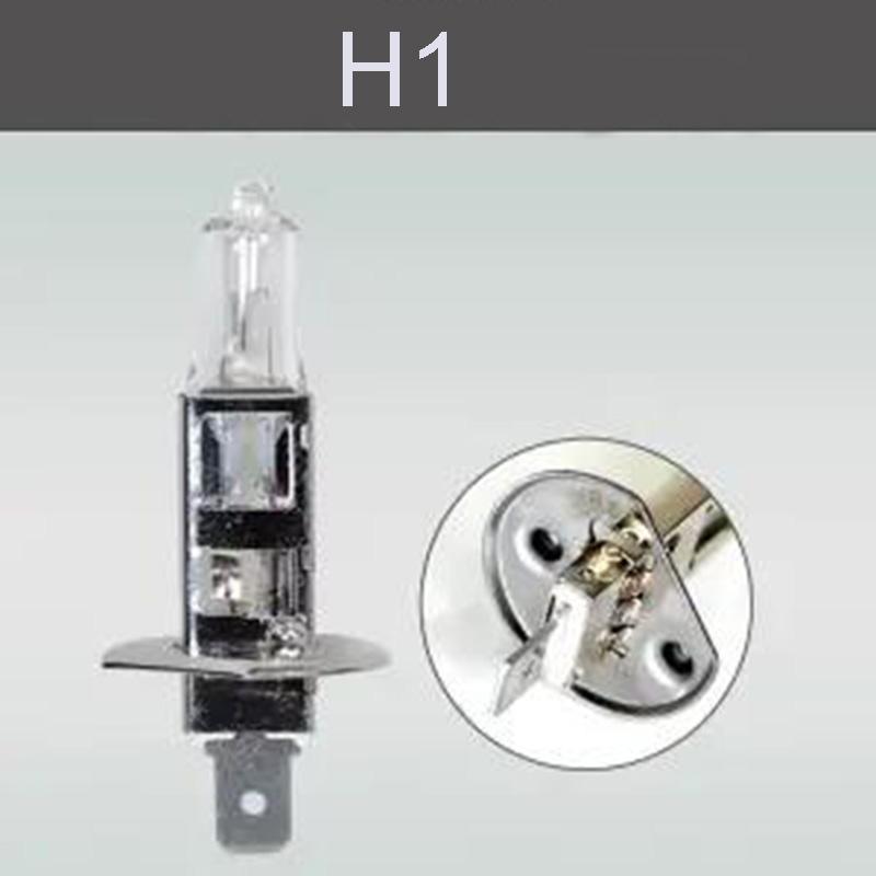 Car Bulb High Beam and Low Beam H4 Far Near One H7 Fog Lamp H3 H1 Super Bright 100W Hernia Halogen Lamp Original Car Brightening Golden Light 12V24V