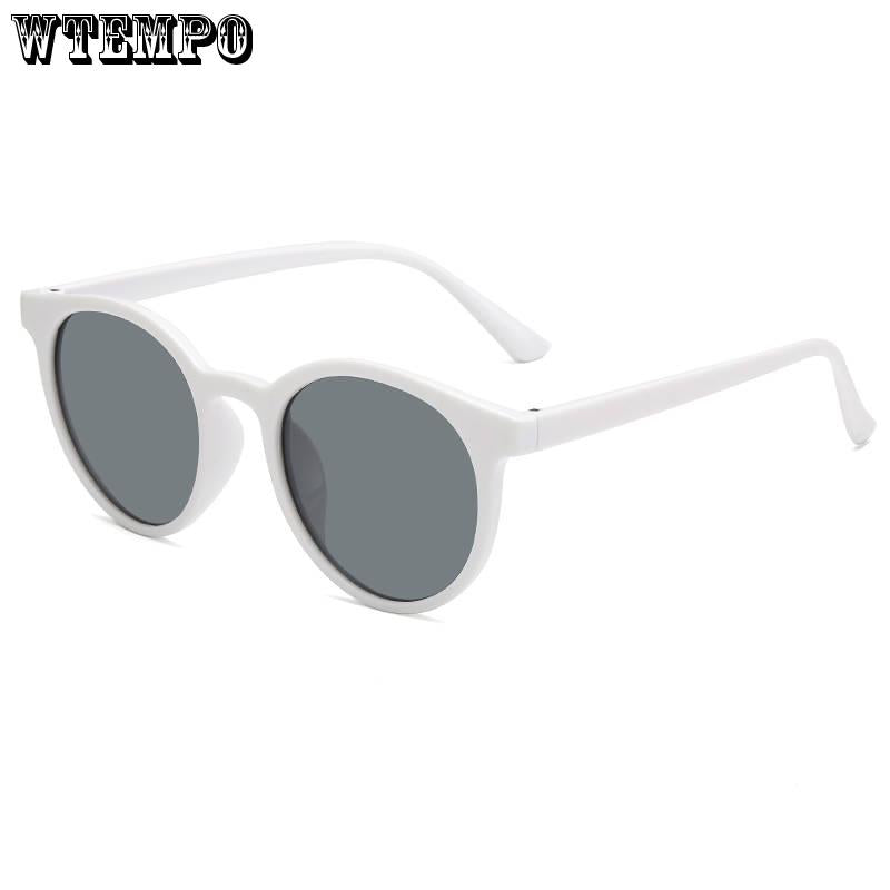 WTEMPO Round Sunglasses Steampunk Men Women Fashion Glasses Brand Designer Retro Vintage Sunglasses