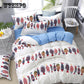 4pcs Bedding Sets  Bedclothes Queen Size Bedding Sets Duvet Cover+Bed Sheet Pillowcases