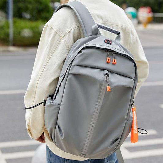 Backpack High School Junior High School Students Schoolbag Men's Trend Korean Leisure Travel Large-capacity Computer Bag