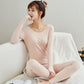 Thermal Underwear Ladies Suit De Velvet Seamless Self-heating Thin Velvet Thick Double-sided Sanding