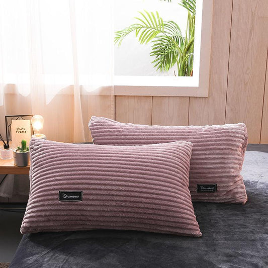 Winter Coral Velvet Pillow Case Fly Velvet Pillow Cover Thicken Warm Pillow Case 48*74cm Pillowcase