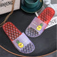 Crystal Slippers Women's Fashion Home Summer Outing Transparent Non-slip Deodorant Korean Student Women's Drag Sandals Bathroom