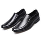Vintage Design Men's Casual Leather Shoes High Quality Elegant Formal Wedding Casual Shoes Men Light Slip on Office Oxford
