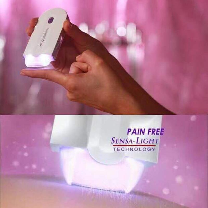 Induction Shaver Unisex Leg Hair Armpit Hair Plucker Blu-ray Painless Usb Charging Epilator Electric