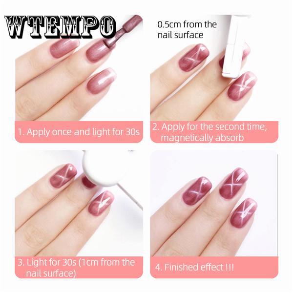 Portable Mini Nail Art Lamp Phototherapy Nails Manicure Tool LED UV Lamp Nail Glue Machine