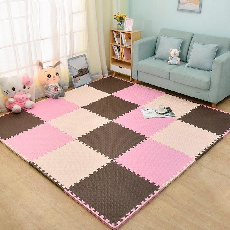 Sponge Floor Anti-drop Crawling Carpet Household  Bedroom Puzzle Foam Floor Mat Children's Climbing Mat